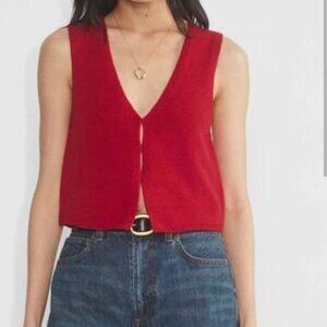Basque Sweater Vest